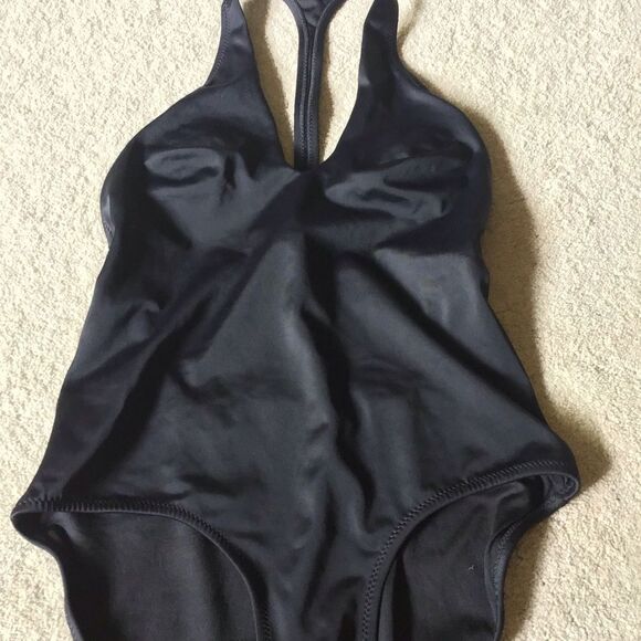 Peixoto Flamingo T Strap Black One-Piece Swimsuit - Picture 6 of 10